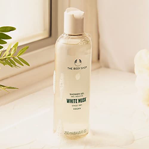 The Body Shop White Musk Shower Gel – Fresh, Floral Cleanse From Head-To-Toe – Vegan – 250Ml #TOP3