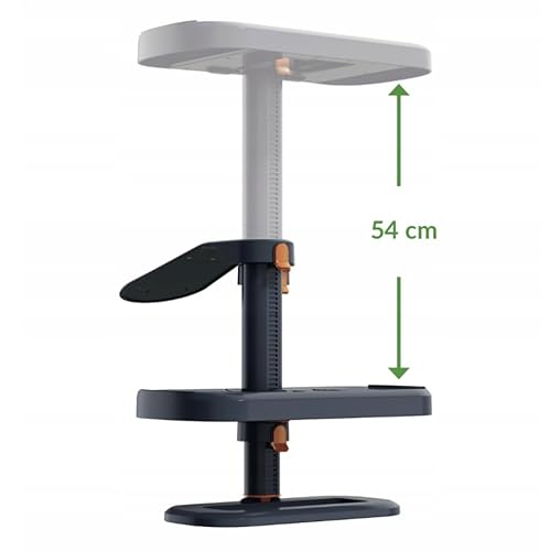 Miniatura 2 de Reposapiés del asiento del coche reposapiés del asiento del reforzador gris KneeGuardKids3