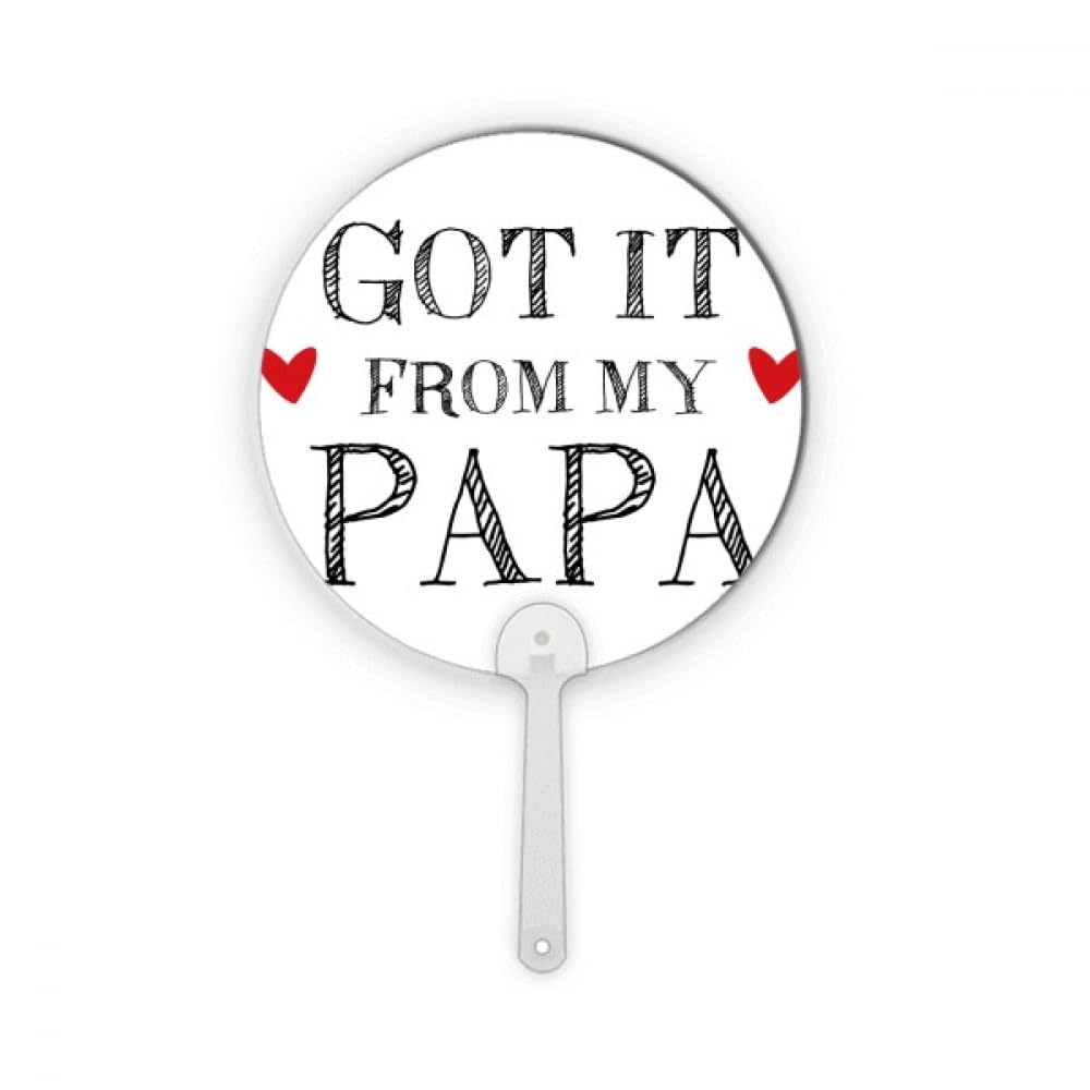 Éventail enfant Got It From My Papa, le cadeau parfait pour la fête des pères