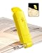 DEWENWILS Rechargeable Book Light for Kids, Warm White, Brightness Adjustable for Eye Care, LED Clip on Book Lights for Reading in Bed, Portable Bookmark Light, Yellow