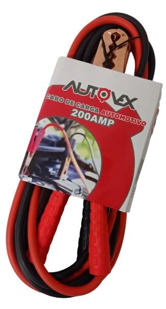 Cabo de Transferência de Carga Automotivo Chupeta, 200 Amperes, 2,5 metros, Universal