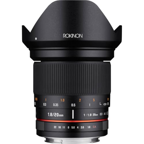 Rokinon 20mm f/1.8 AS ED UMC �L�p�����Y Canon EF�u���b�N�p