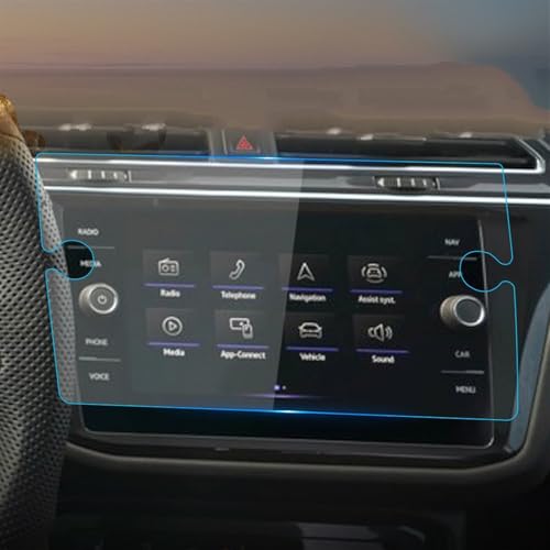 Film Protection Verre Trempé Anti-Rayures Écran VW Tiguan 2023