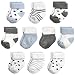 GENTABY Unisex Baby Socken - Warme Baumwolle Terry 10 Paar Baby Jungen & Mädchen 0-6 Monate Dicke Winter Socken