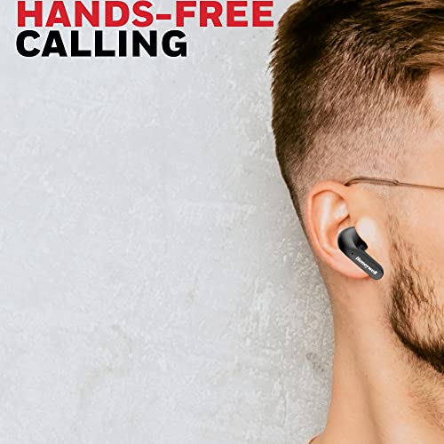 Image of Honeywell Suono P3000 Truly Wireless Earbuds, Bluetooth V5.0, 22 hrs of Playtime with 1.5 hrs of Charging, Dynamic 10mm*2 Drivers, 300 mAh Battery, IPX4 Water Resistance, Voice Assistant Enabled