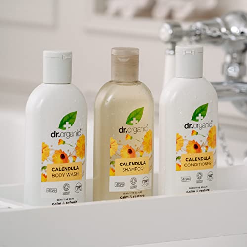 Dr Organic Balsamo Alla Calendula, Senza Profumo, Pelle Sensibile, Naturale, Vegano, Senza Crudeltà, Senza Parabeni E Sls, Riciclabile E Riciclato, Certificato Biologico, 265Ml - 9