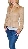 Ralph Lauren Purple Label Womens Camel Hair Blazer Jacket USA Beige Tan 4