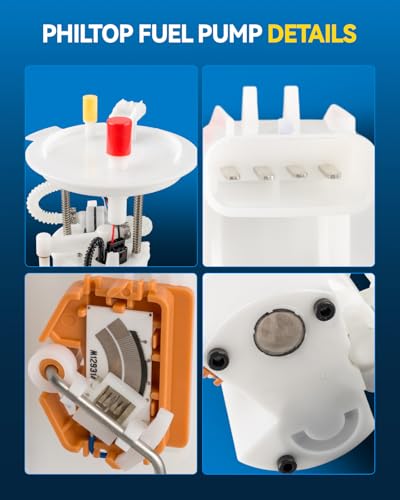 Image of PHILTOP Electric Fuel Pump Assembly FG1202 Fit for Five Hundred, Montego