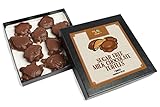 Green Jay Gourmet Sugar Free Chocolate Turtles - Chocolate Covered Pecans & Caramel Boxed Delights - Handmade in the USA - Premium Birthday, Valentine's Day, Holiday, Christmas Candy Gifts - 7 Ounces