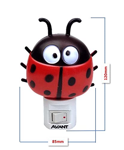 Luz Noturna LED Joaninha Bivolt, Avant, 151120576, 1W