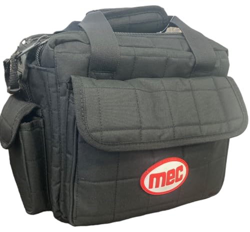 MEC Outdoors Sporting Clays Shell Pouch - Shotgun Shell Pouch with 3 External Pockets, Holds 8-10 Boxes of Shells, Pull Top Dual Zipper for Easy Access