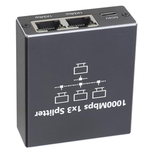 RJ45 �X�v���b�^�[ 1 to 2 / to 3 / to 4 �C�[�T�l�b�g �X�v���b�^�[ 1000Mbps �l�b�g���[�N �R���o�[�^�[�ŃC���^�[�l�b�g�ڑ����e�� �C�[�T�l�b�g �G�N�X�p���_