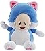 Produktbild JZLMF Super Mario Bros Kinopio Puppe 3D World Game Cartoon Katze Blauer Pilz-Kröte gefülltes Tier Plüschspielzeug 18 cm SHANWEILU