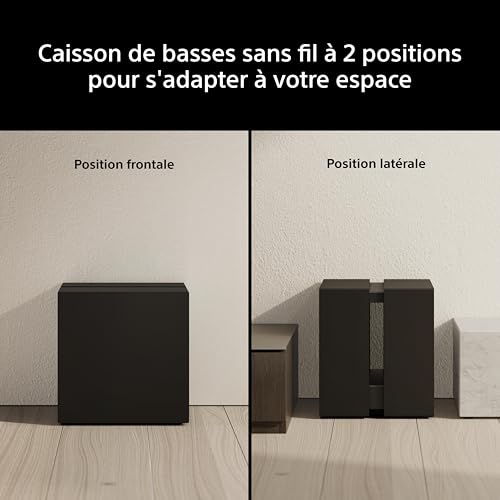 Caisson de Basses Sony BRAVIA Theatre Sub 9 – Sans Fil, Puissance Exceptionnelle - vue 7