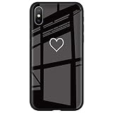 Pnakqil Coque Samsung Galaxy A50 A50S A30S,Etui en Arrière et film protecteur Antichoc Bords en TPU Silicone Souple Bumper avec Dessin Housse de Protection Cover pour Samsung A50 A50S A30S,Amour Blanc