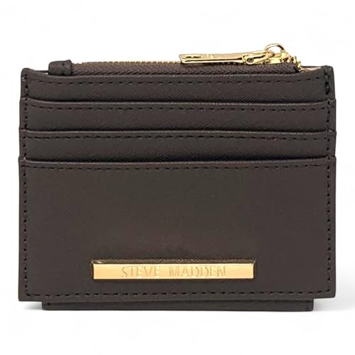 Image of Steve Madden BHayden Wallet (Chocolate Saffiano, One Size)