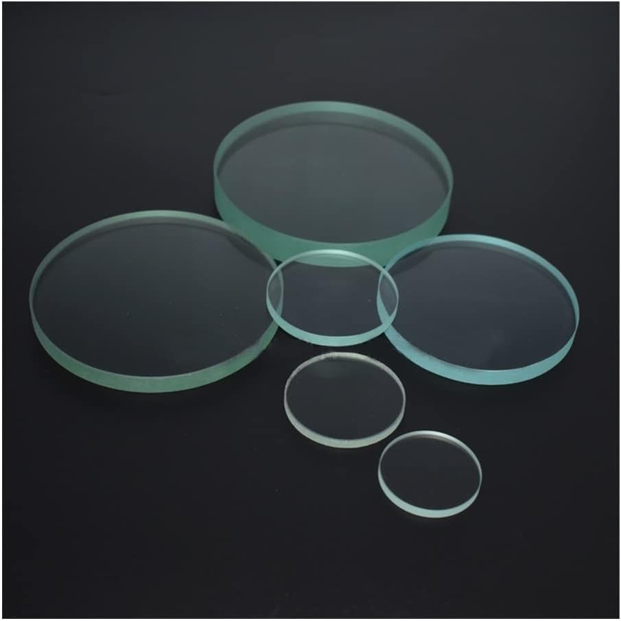 顕微鏡 2PCS 40~70mm 強化ガラスプレートレンズ 強化ガラスレンズ(70MM_8MM)