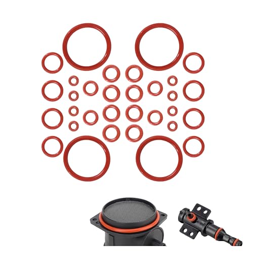 32-PCS Seal O-Ring Kit Gasket Seal Set for Philips Gaggia Coffee Machines - Boiler Outlet, Brewing Unit - Compatible with Philips Latte Coffee Machines and Gaggia Classic Coffee Machine Gaskets