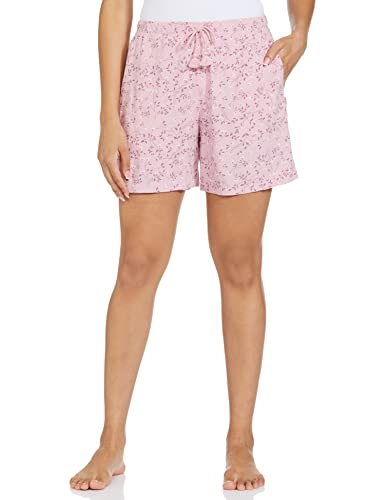 Image of Van Heusen Women's Cotton Lounge Shorts | Lightweight | Breathable Cotton | Relaxed fit | Printed | Comfortable Everyday Wear | Style 55501|Available in Pack of 1 & 2