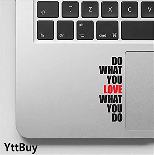 Do What You Love Motivational Inspirational Quote Laptop Sticker Decal Compatible With Macbook Retina, Macbook Pro, Macbook Air #TOP1