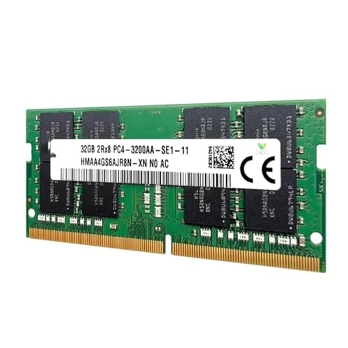 Image of 32GB DDR4 Laptop RAM | 3200MHz High-Speed Memory Module | PC4-25600 | 260-Pin SO-DIMM | 1.2V | for Notebook & Laptop