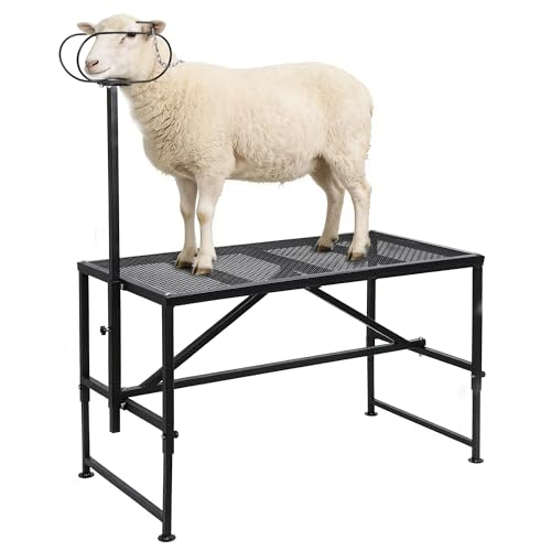 FULUPET Goat Milking Stand For Trimming Hooves