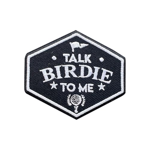 MEIYSTICK Talk Birdie to Me Embroidery Patches for Clothes Backpacks Hats Jeans Bags