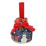 Bolsas de almacenamiento de | de compras de Navidad con cordón para decoración - Pequeña y delicada de Navidad para pasteles, galletas, chocolate, aperitivos, dulces