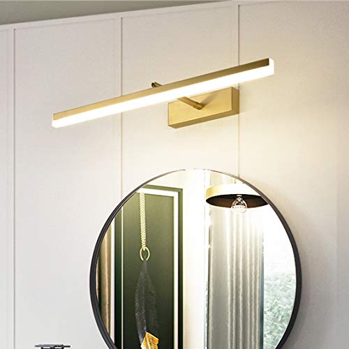 Iluminación de maquillaje giratoria para espejo de baño moderno con luz de pared LED 5