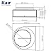 Kair SYS-204/SYS-150 DUCVKC5626 - Codo de tubería, 204 x 60 mm, rectangular...