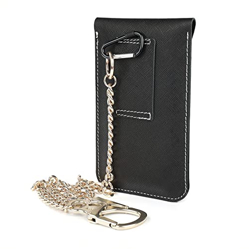 Ahiller Biker Wallet Chain, Heavy Duty Pocket Chain with Round Clasp, Men Chains for Keys, Jeans, Pants, Purse and Handbag (T-Gold-2PCS)
