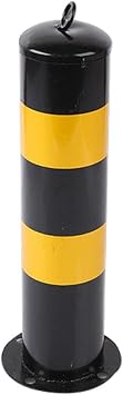 REMYS Traffic Delineator Post Delineator Safety Cone Post ice Cream Cone Traffic Warning Column, Traffic Blocking Barricade Facilities, Suitable for Parking Lots, Highways, Schools, Communities
