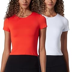 Tangerine Tango/White Cropped