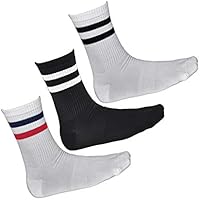 vitsocks Hombre Calcetines Deporte Fibra BAMBÚ Skate Tenis Crew