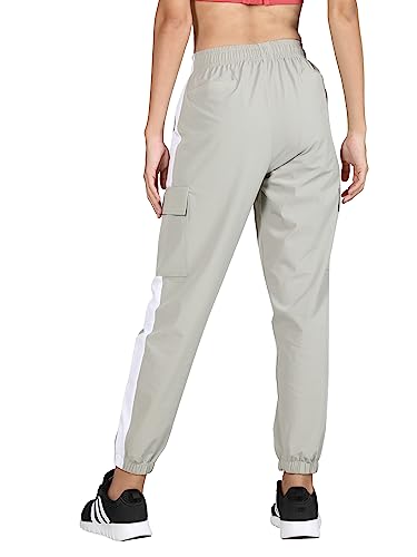 Image of CHKOKKO Women High Rise Sports Gym Track Pant Running Lower with Cargo Pocket