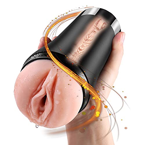 Male masterburbator Hands Free Suction Stroker Machine Pocket Pussey Sexy Toys for Male Hắnds Free Pocket Pûššy with 10 Multiful Vibranting Modes Sexy Underwear for Men Male Mástérburbátor Sléévé