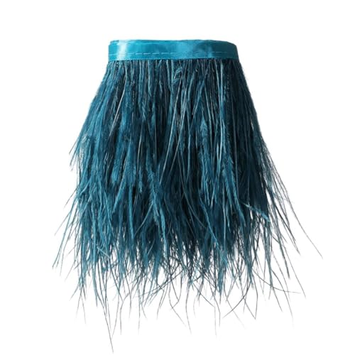 1,86 m Plumas de avestruces adornos de flequillo – Para