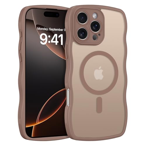 Marre des casses ? Coque iPhone 16 Pro Max GUAGUA antichoc et ondulée