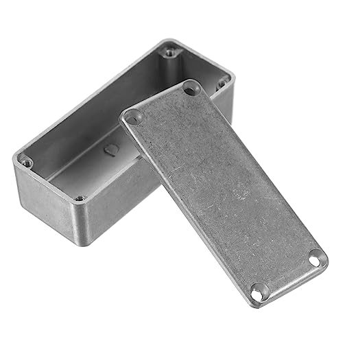 Levemolo Aluminum Guitar Pedal Case Effector Enclosure Screw Sealed Design for Electronics Storage