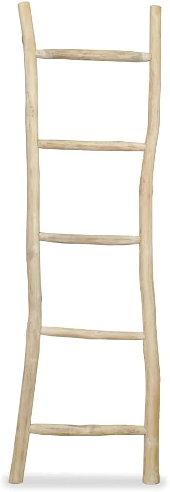 vidaXL Porte-serviette en Bambou 6 Barreaux Maison Toilette Salle de vidaXL Porte-serviette en Bambou 6 Barreaux Maison Toilette Salle de