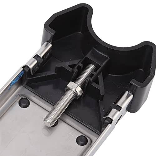 Escalera para piscina con peldaños antideslizantes en acero inoxidable miniatura 4