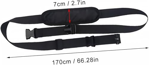 Miniatura 5 de BESPORTBLE Correa de hombro para scooter, correa de transporte ajustable, hombro antideslizante, correa de scooter para silla de playa, tabla de
