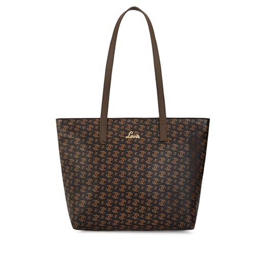 Image of Lavie Women's Mono LL Adele Tote Bag for Women | Tote Handbag for Work | Ladies purse | Stylish Shoulder Bag | Gift for Women