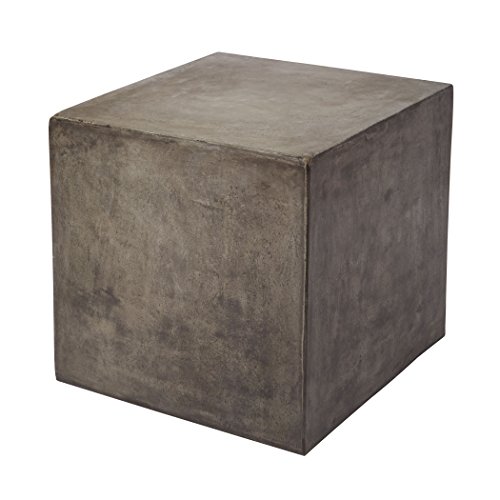Dimond Home Cubo Concrete Cube Table, 20 x 20 x 20
