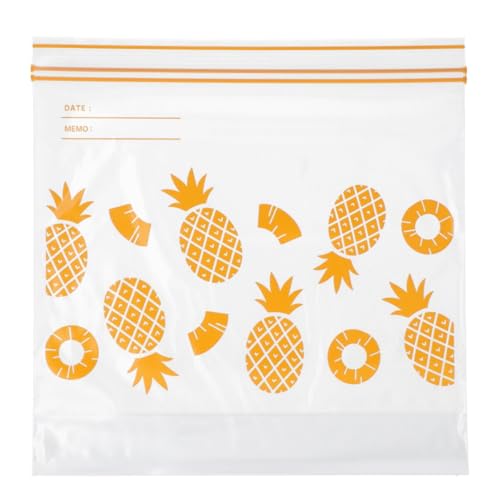 ニトリ(NITORI) フリーザーバッグ ダブルジッパー マチ付き Lサイズ 16枚入 パイン TW-385 8937385のサムネイル