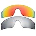 IMYTPFT Compatible/Replacement For Lenses oakleys EVZero Blades Red/Titanium