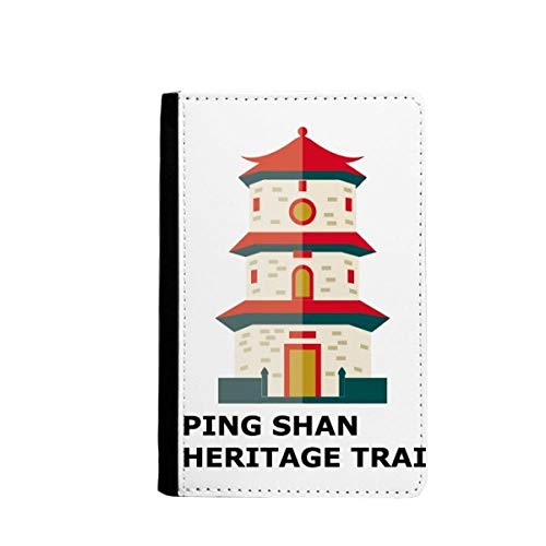 Porte-passeport étui portefeuille de voyage Hong Kong Shan accessoire bagage