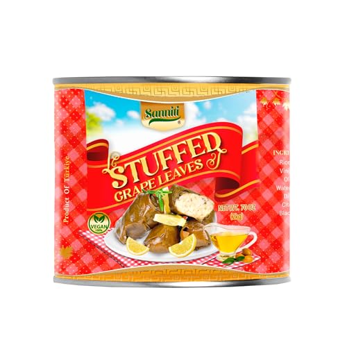 Sanniti Dolmas Stuffed Grape Leaves | Ready to Eat, 70 oz