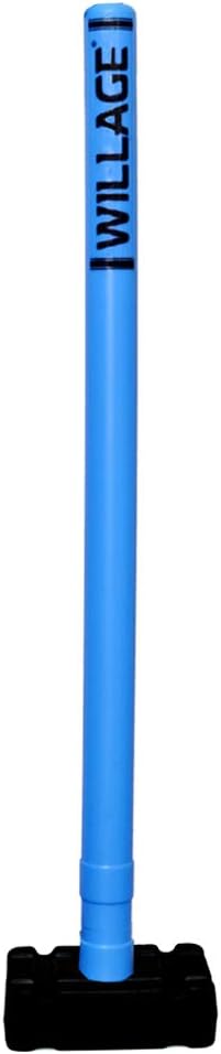 WILLAGE Cricket Stumps, Cricket Wicket, Plastic Cricket Stumps (1 Piece, Blue), Men