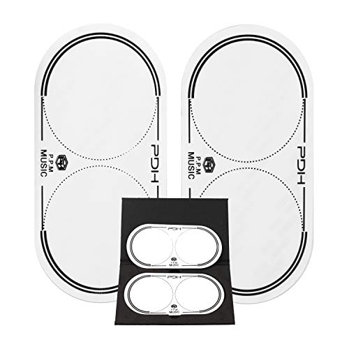 PDH PDH 2 Pcs Bass Drumheads Patch Drumheads Protector